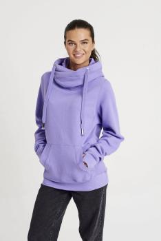 Cross Neck Hoodie - "Hamburg schnackt" (Gr. XS-2XL) (10 Farben)