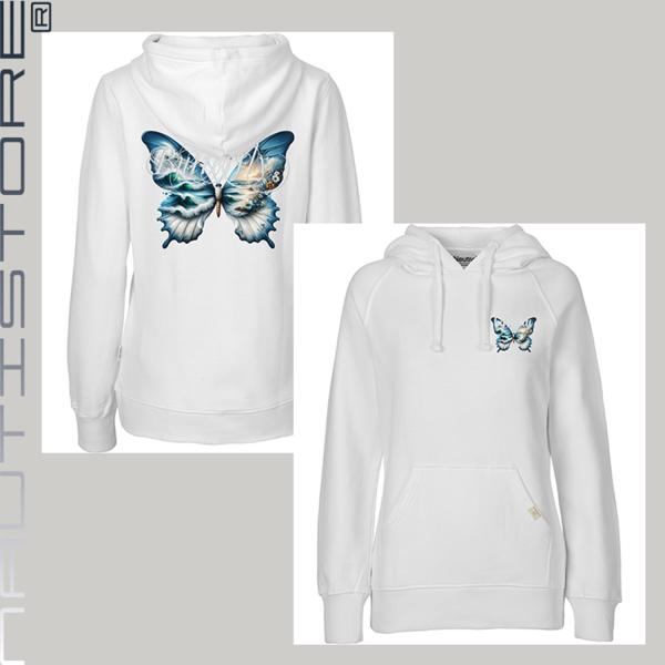 Bio Sweater - "Butterfly" (Gr. XS-XXL) (20 Farben)