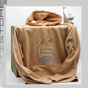 Organic Unisex Hoodie - "Vitamin Sea" (Gr. S) (nude)